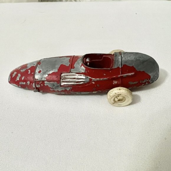 Vintage 1950’s S & E Diecast Toy Indy Red Racer Race Car Japan - Picture 1 of 7